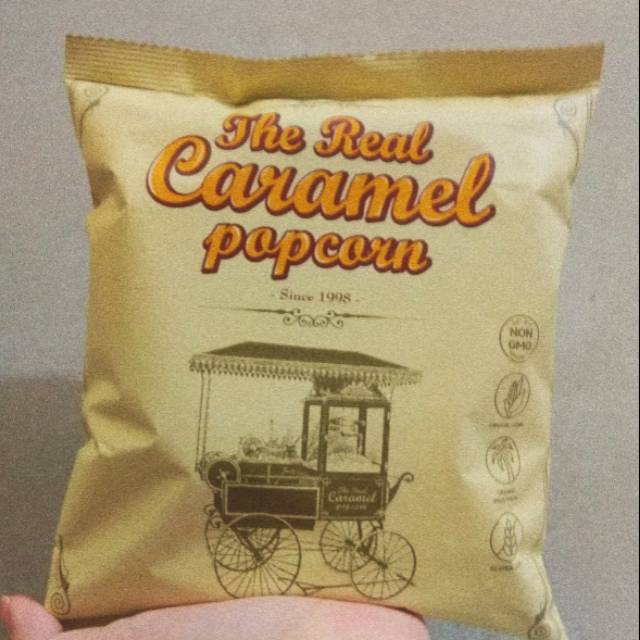 

Pop Corn The Real Caramel Pop Corn XXI