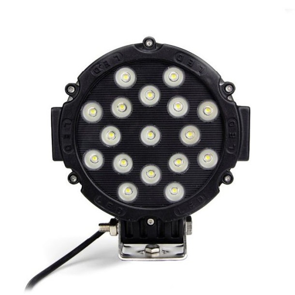 Lampu Sorot LED Worklight 17 Titik Mata Cree Tembak 51 Watt Mobil Motor 51Watt offroad 51W