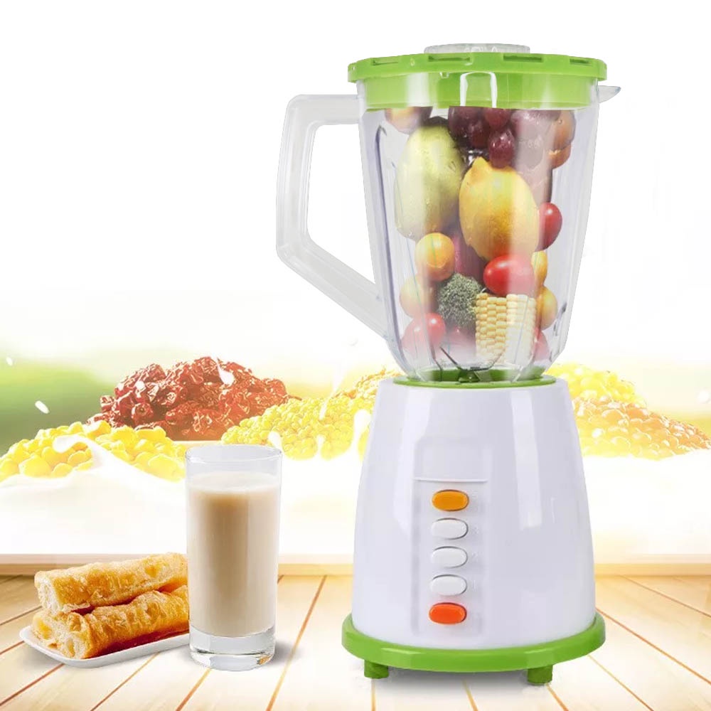 jubake blender listtrik 2 in 1 plasttik tahan llama - Blender Buah Daging Sayur dan Makanan serbaguna kapasitas tinggi