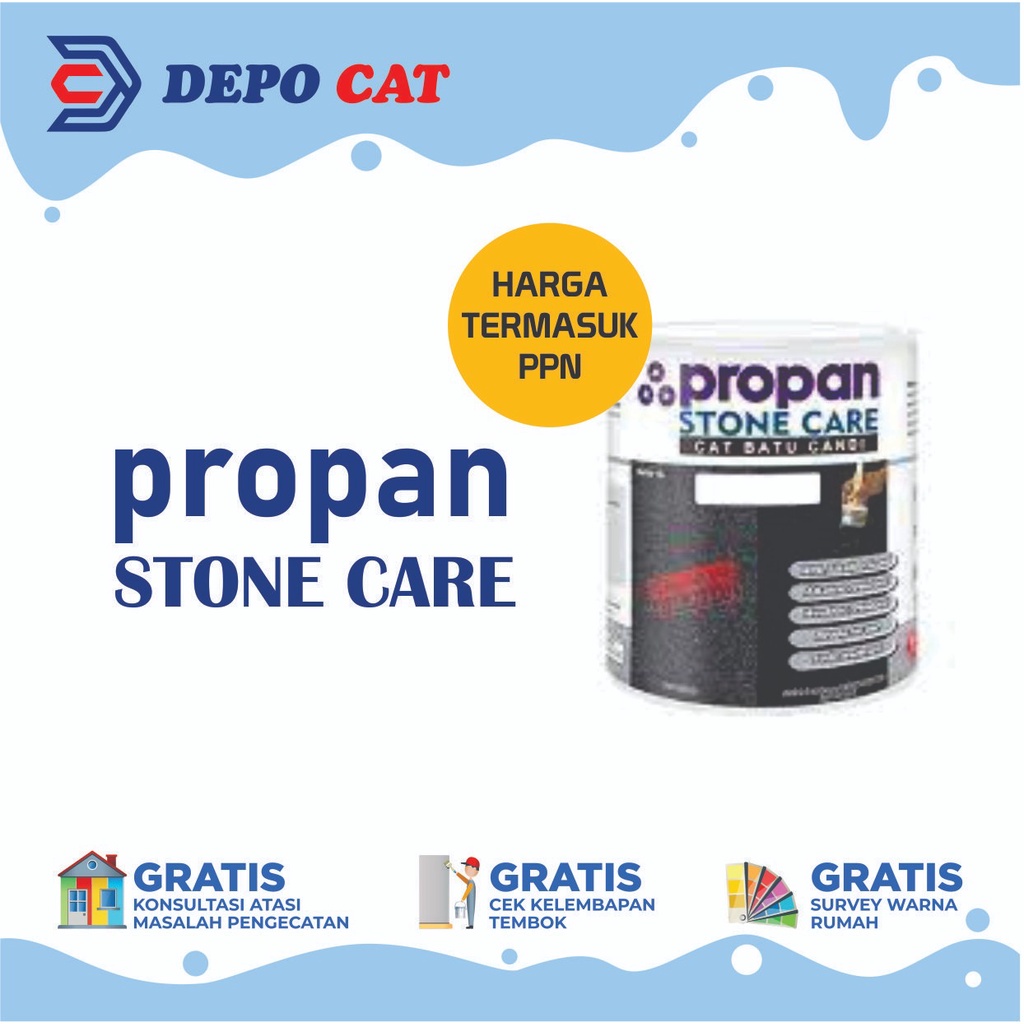 Cat Batu Candi PROPAN STONE CARE CAT BATU CANDI 1L