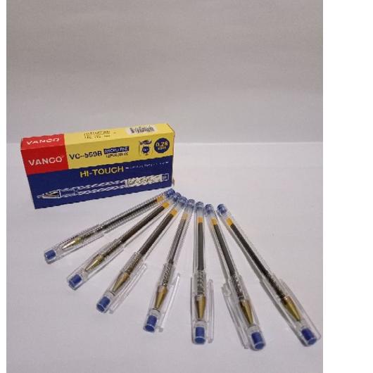 

く SELUSIN ( 12 PCS ) Pulpen Hitech Hi-Touch Vanco 0.28 mm Gel Pen Hitech Hi-Touch Vanco 0.28mm ㍽