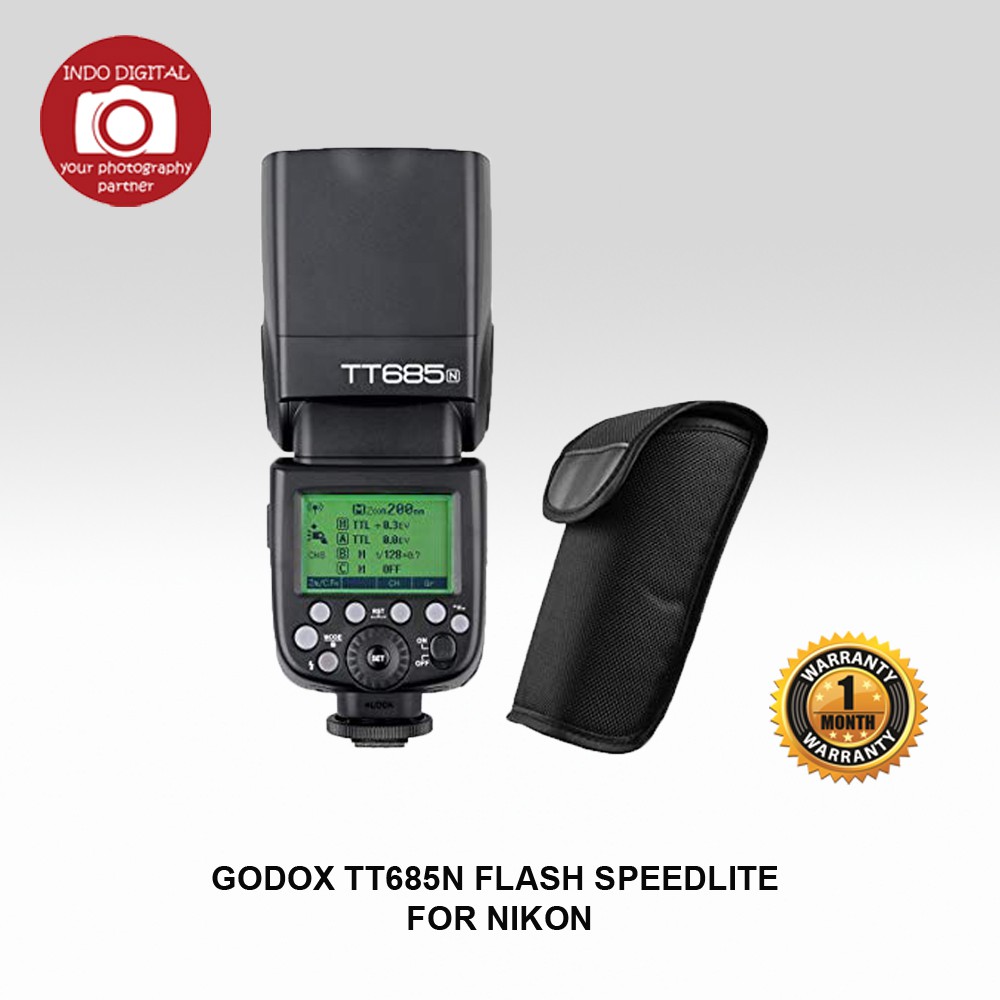 GODOX TT685N FLASH SPEEDLITE FOR NIKON Shopee Indonesia