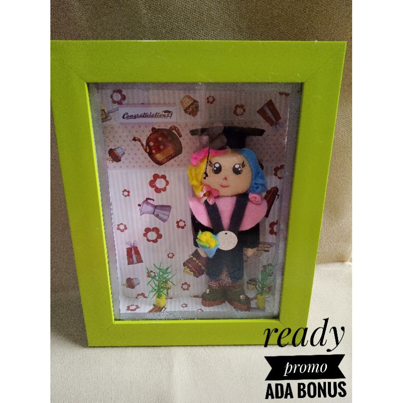 Boneka wisuda, Kado wisuda, Hadiah wisuda,Boneka Wisuda Frame,Boneka wisuda murah,Boneka murah