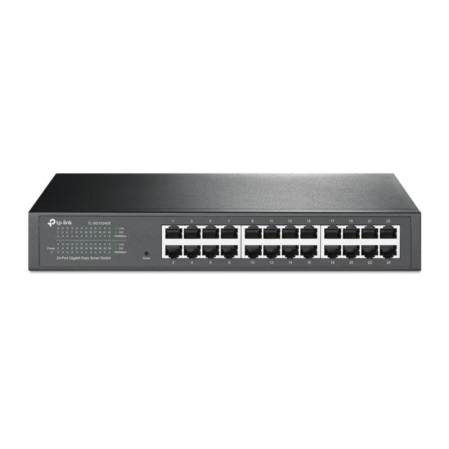 TPLINK TL-SG1024DE Switch 24 Port Gigabit Easy Smart Managed