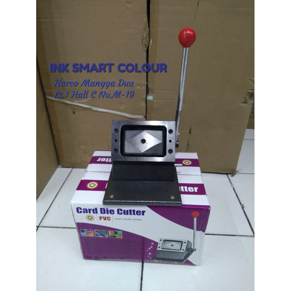 

Plastik Wraping - Baterai Alkaline - Tinta Stempel Alat Pemotong Id Card / Plong Id Card Produk