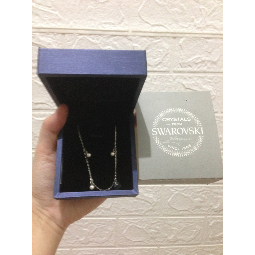 Gelang Silver 925 Crystals From Swarovski Gs04 10G Preloved