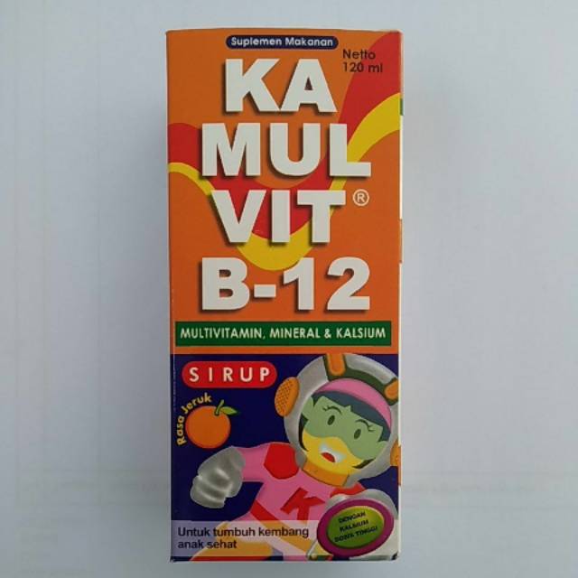 

KAMULVIT B-12 SIRUP 120 ML