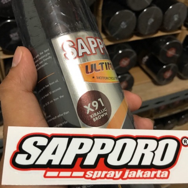 SAPPORO ULTIMATE XIRALLIC BROWN X91 400ML