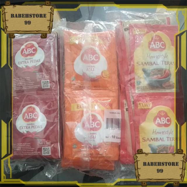 

ABC Sauce Asli / Extra Pedas / Sambal Terasi 1 Pack (10 Pcs x 20 Gr)