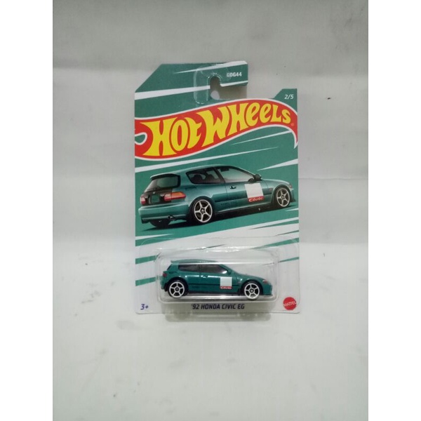 Hot Wheels 92 Honda Civic EG Hijau Series Honda Civic 2022