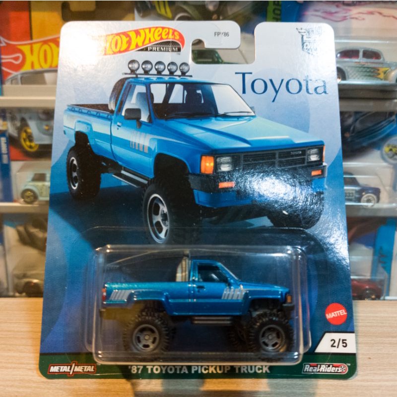 HOT WHEELS 87 TOYOTA PICKUP TRUCK - TOYOTA - PREMIUM