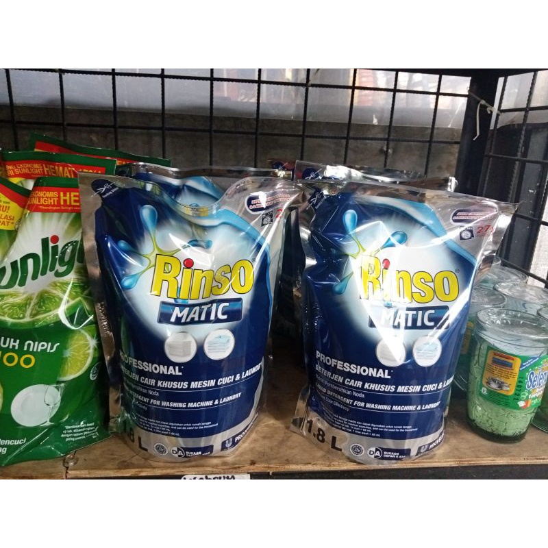 Rinso matic cair 1,8 liter