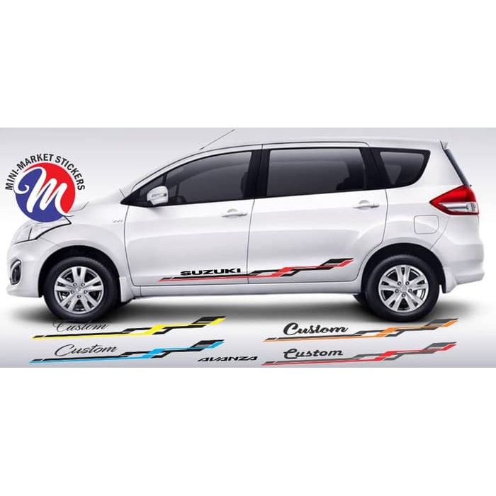 sticker stiker list mobil suzuki ertiga ignis baleno sx4 | Shopee Indonesia