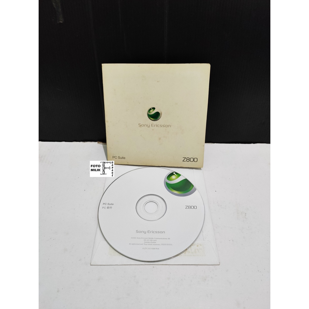CD Kaset Original HP Sony Ericsson Z800 Handphone Lawas Jadul Vintage