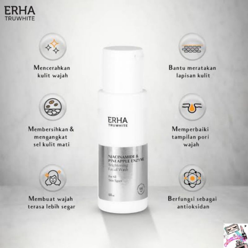 ☃Cutezz_Ching1☃Erha Truwhite Series_Day Cream_Night Cream_Brightening Neck_Face Toner_Facial Wash_Active Glow Booster_Brightening Serum