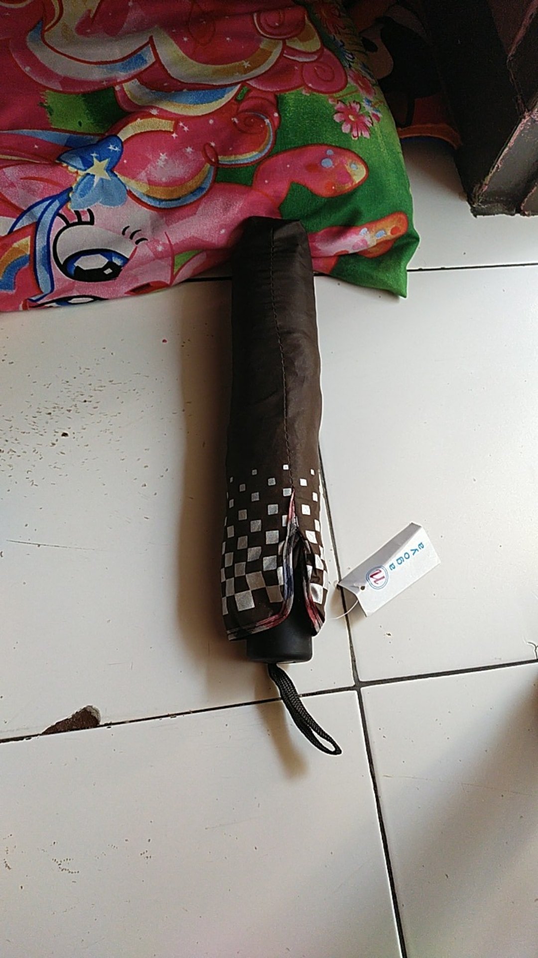 Payung Lipat 3 Super Jumbo Besar 10 R Jari Motif Nf 351-nagoya