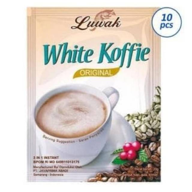 

10 PCS LUWAK WHITE COFFIE KOPI LUWAK