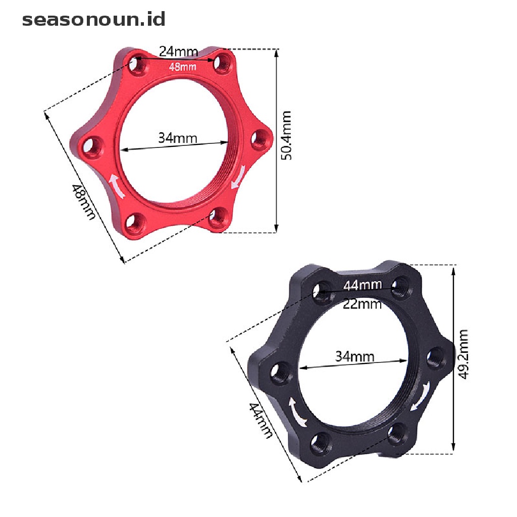 (seasonoun) Adapter Rotor Rem Cakram Sepeda