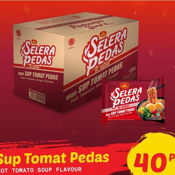 

SELERA PEDAS SUP TOMAT PEDAS (1 CTN)