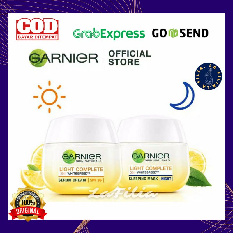 ❤️LaFilia❤️ GARNIER DAY CREAM NIGHT CREAM GARNIER SERUM CREAM - GARNIER BRIGHT COMPLETE VITAMIN C - 
