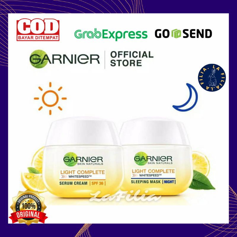 GARNIER BRIGHR COMPLETE PAKET KRIM SIANG DAN MALAM