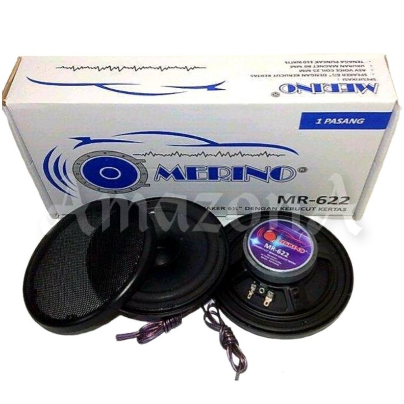 Speaker Mobil MR622 Coaxial Merino MR-622 6.5 Inch