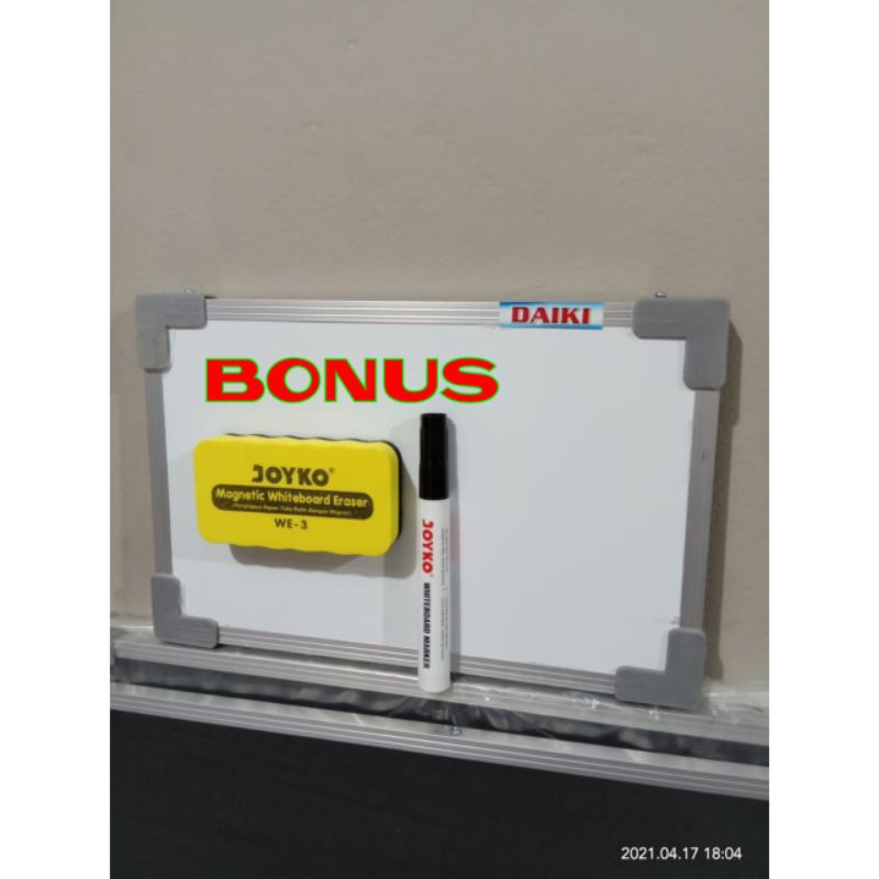 

Whiteboard DAIKI Magnetic Uk 20x30 Cm