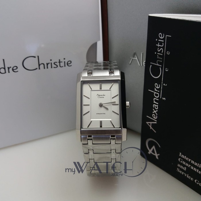 Jam Tangan Wanita Alexandre Christie AC 8606 LH Silver