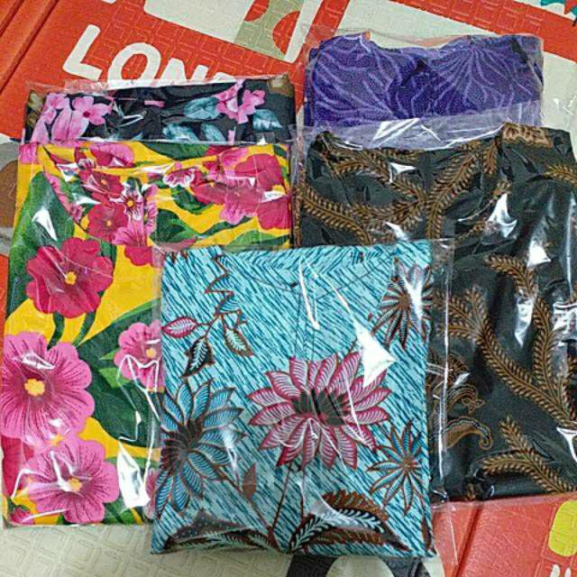 ❤ Cod ❤ Setelan Setcel Anak Perempuan Cewek Rayon Adem Harian Santai Batik Pekalongan Murah 2 Tahun