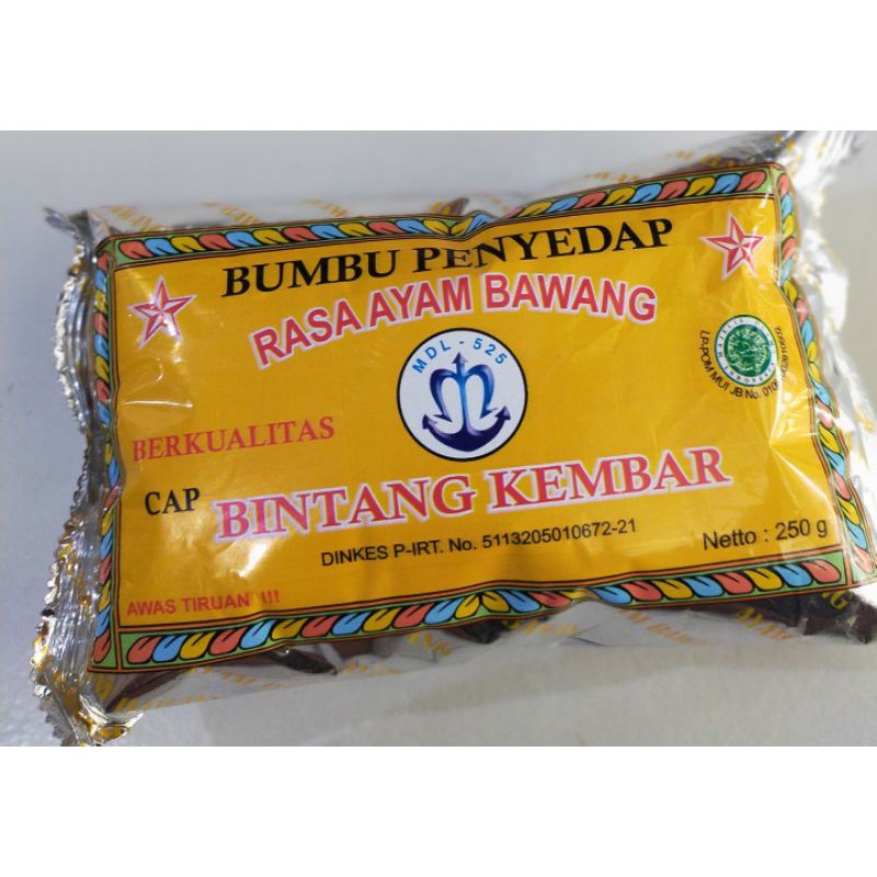 

Bumbu tabur Bintang kembar 250 gr