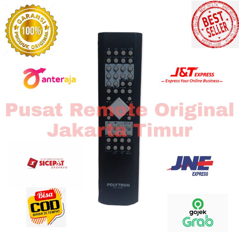 REMOTE REMOT DVD HOME THEATER POLYTRON ORIGINAL ASLI