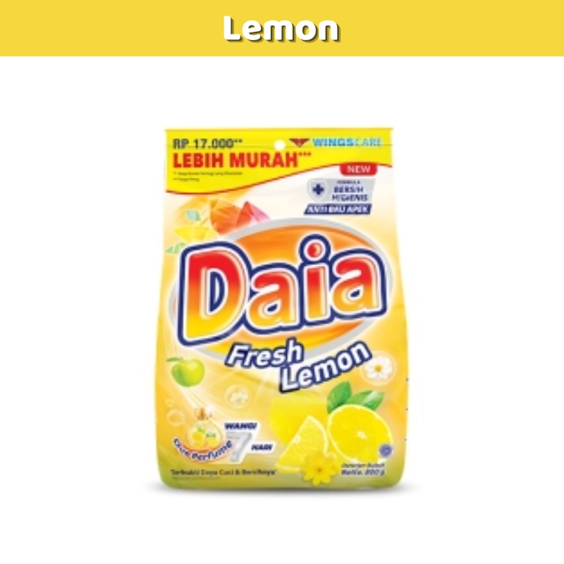 Daia Powder Detergent Bag 1,8kg