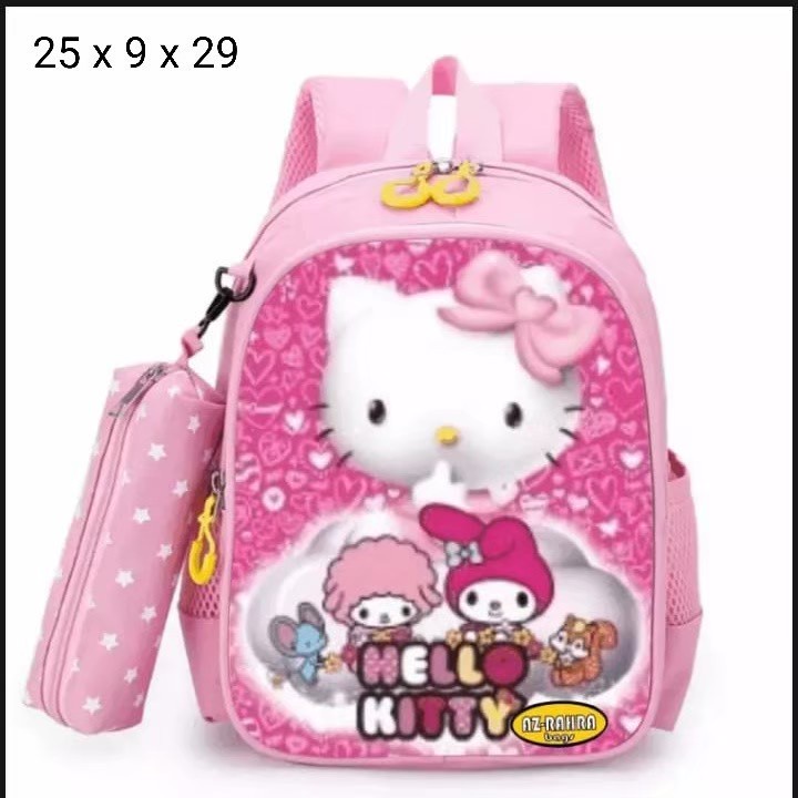 Tas Ransel Sekolah Anak Perempuan Karakter Hello Kitty Tas Anak Perempuan Sekolah TK PAUD