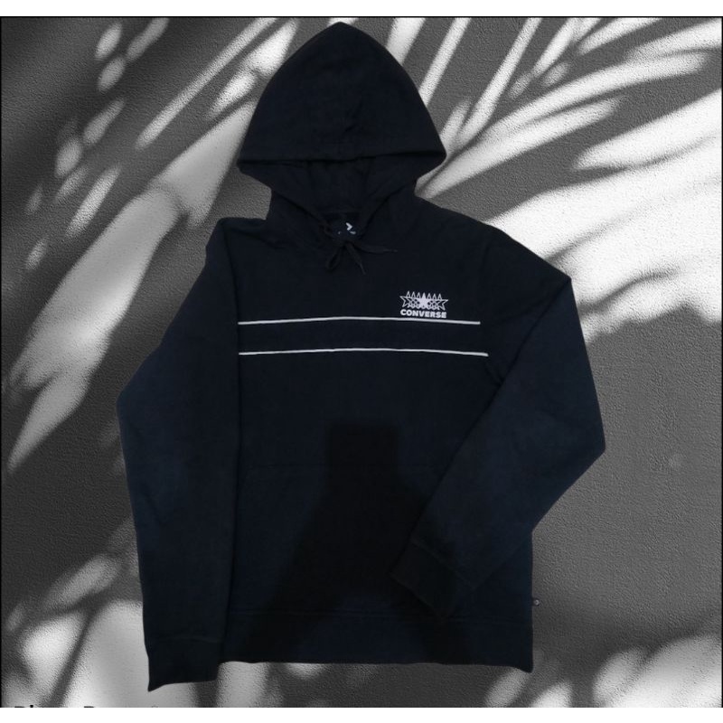 Hoodie converse allstar+Hoodie converse classic script black 2pcs