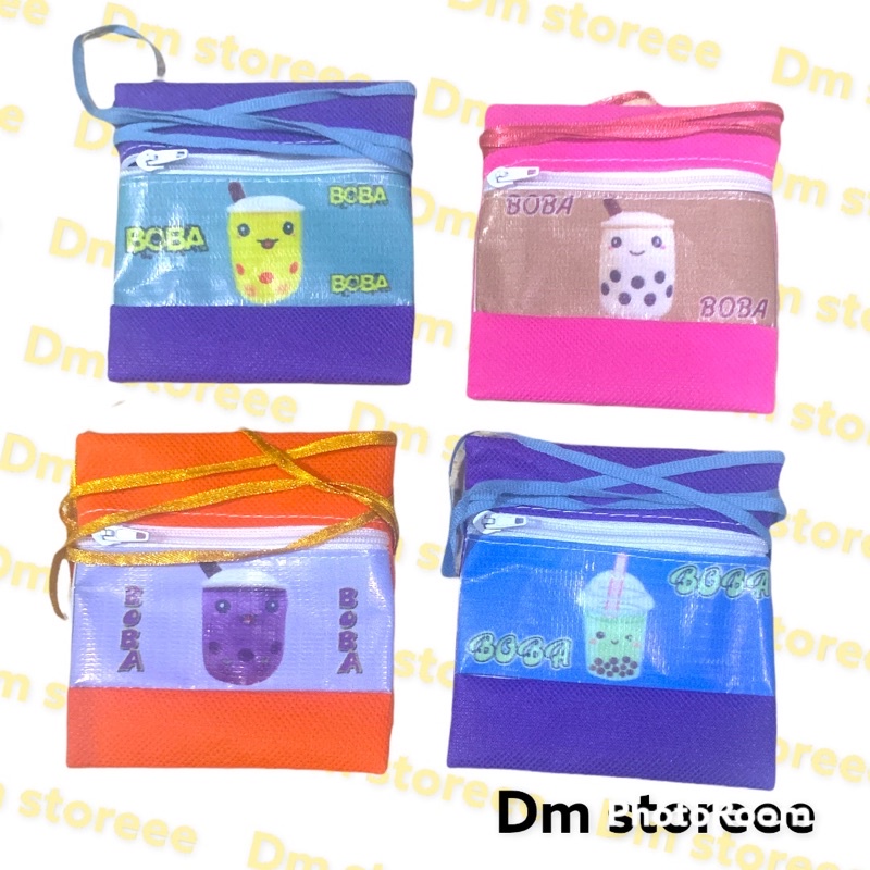 dompet tali bt21 11x9cm / tas koin anak bt21 / tas tali bt21