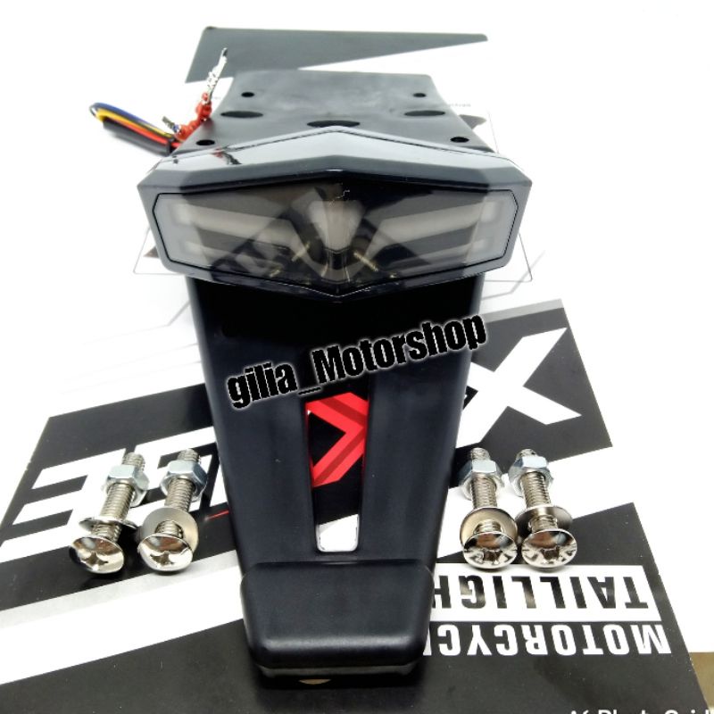 LAMPU STOP BELAKANG PLUS SEN LED KLX BUNTUT KLX MODEL TRANSFORMER KLX RX KING R15 R25 CBR