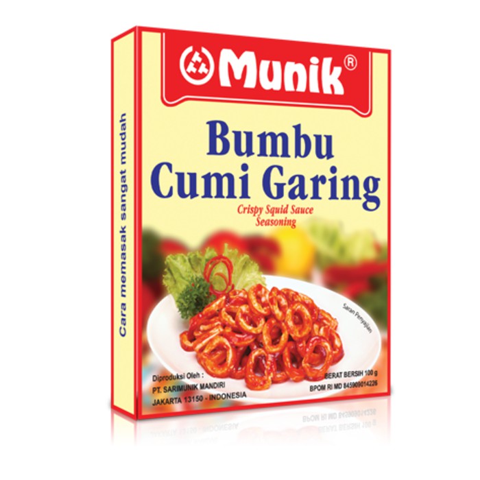 

Bumbu Munik Cumi Garing 100 Gram