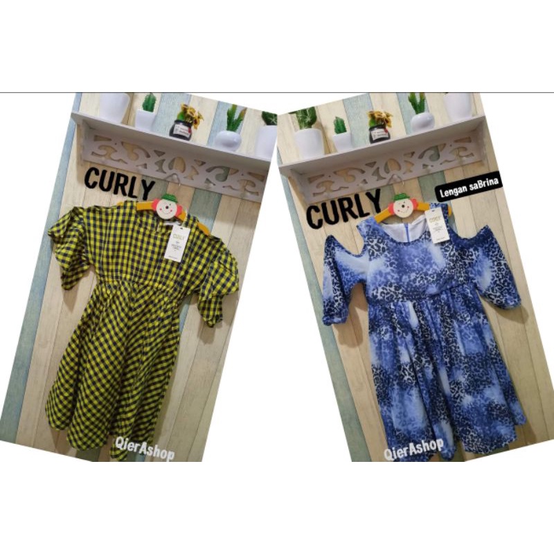 Dress anak perempuan Curly/colours in/colours/DYL kids icon