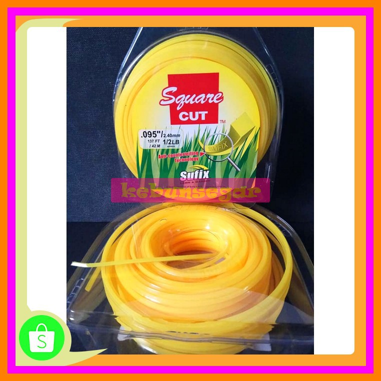 Terbaik/'Pisau Potong Rumput Senar Sufix - Senar Mesin Potong Rumput Gendong