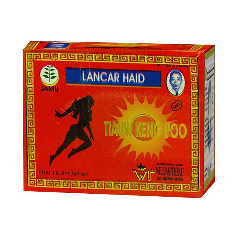 Jamu Tiaw Tiauw Keng Poo Kapsul Lancar Haid Herbal