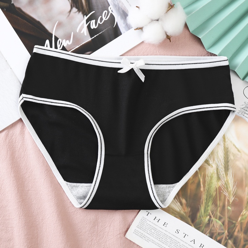 Celyne Celana Dalam Wanita Polos  Adem Anti Nyeplak Underwear Wanita Motif Pita Seamless 2021