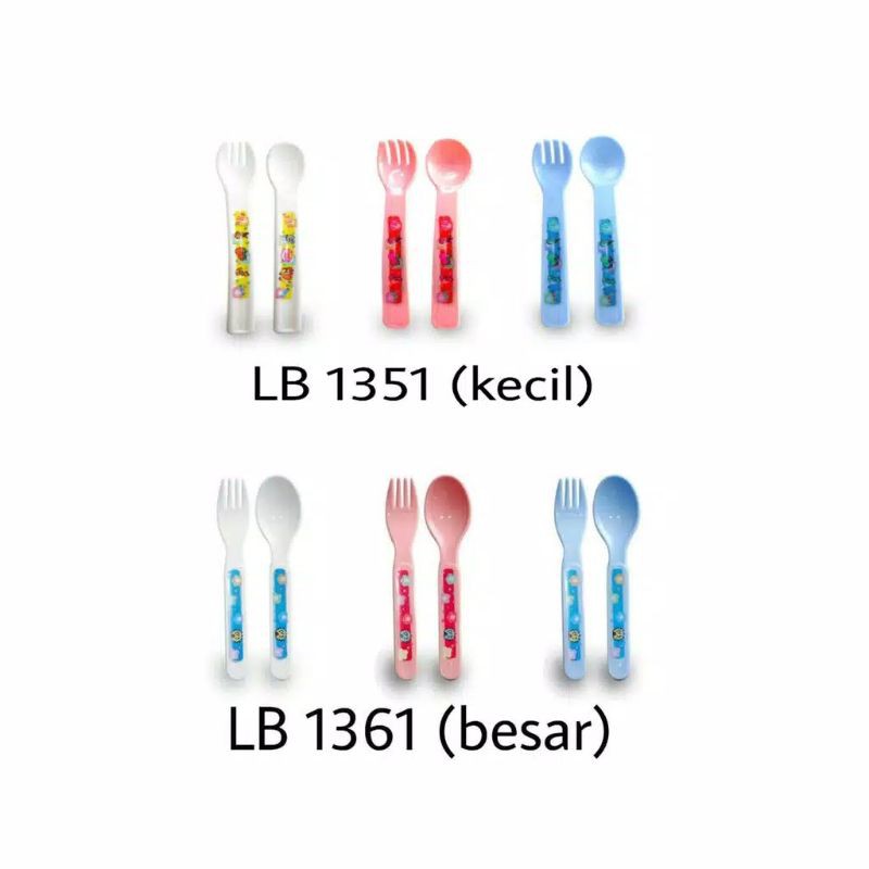 LustyBunny Baby Spoons Set Sendok Perlengkapan Makan Balita lb-1361 1351