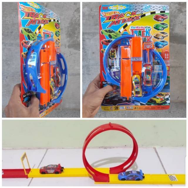 Mainan Racing Car Track Attack Murah - Mobil Balap Anak Edukatif