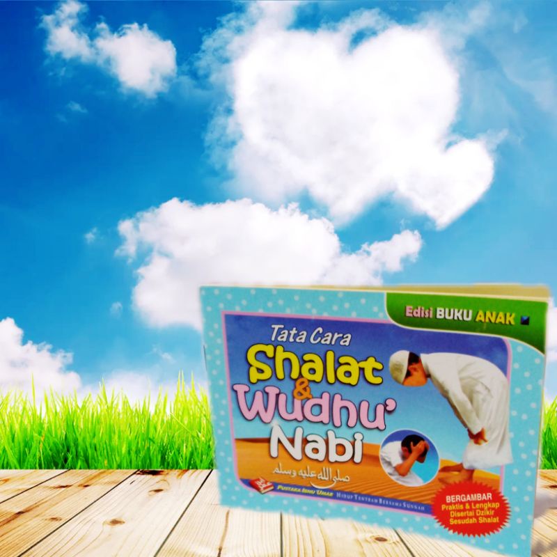 buku tatacara wudhu dan sholat Nabi