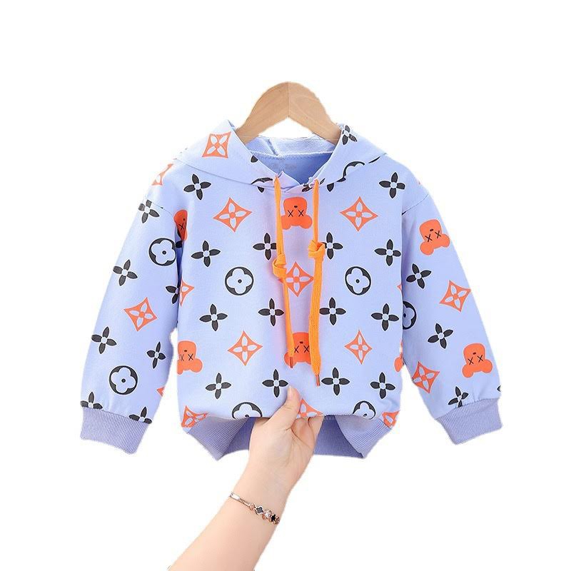 Hoodie [ Biru ] Baju Jaket Fashion Anak Laki-laki &amp; Perempuan [ Usia 2 - 5 Tahun ] HM777