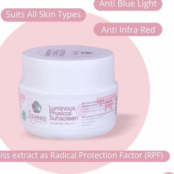 ✰ Lavees Luminous Physical Sunscreen ☜