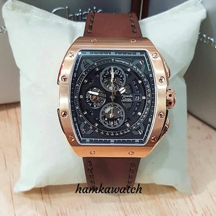 jam tangan / Watch_Id alexander cristie original ac6411 rose gold
