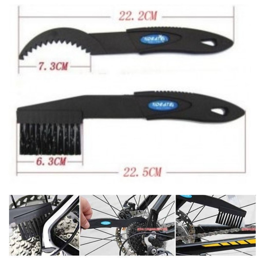 Alat Sikat Sisir Pembersih Rantai Sepeda Dan Motor Chain Cleaner Brush YQ012 111163