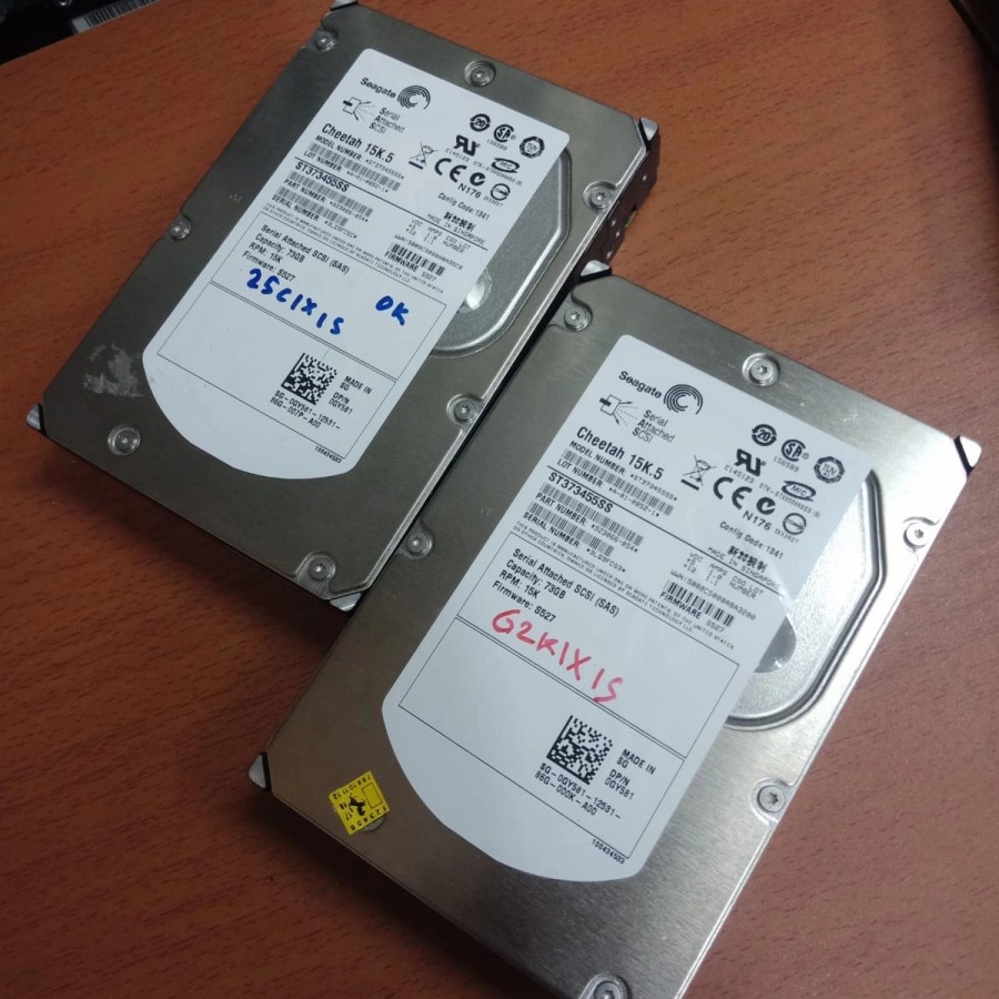 Hardisk Pc Buill up/hdd Sas 80gb rpm 15000 3,5 khusus buat server dell IBM Murah meriah bergaransi