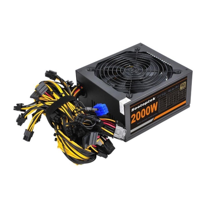 PSU 2000 WATT MURNI 100% SOOTOPTEK POWER SUPPLY MINING CRYPTO COIN